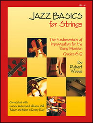 Jazz Basics for Strings Cello string method book cover